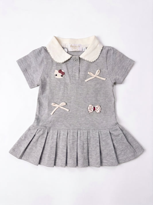 Vestido Gris Polo Hello Kitty